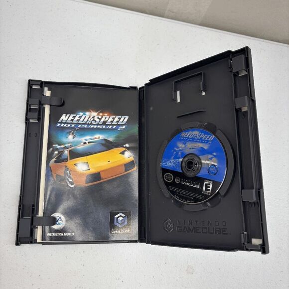 Need for Speed Hot Pursuit 2 Nintendo GameCube Complete CIB Player's Choice - Picture 3 of 4